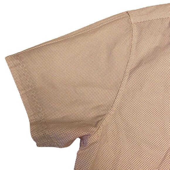 Denim & Flower Slim Fit Button Down Short Sleeve Shirt Sz L - Picture 5 of 12